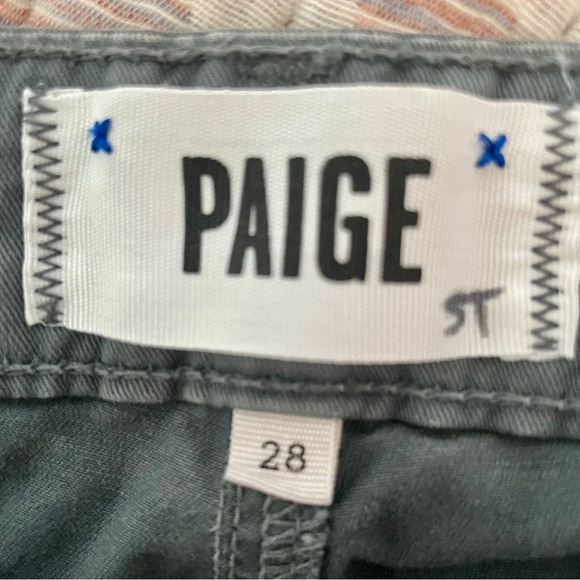 Paige Normandie Mens Slim Straight Leg Denim Jeans 28X30 Gray 28 - Picture 11 of 13